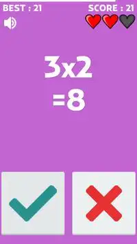 Dash Math - 楽しい数学のゲーム Screen Shot 2