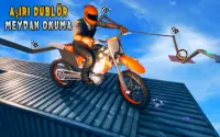 Rampa Bisiklet İmkansız Yarış Oyunu Screen Shot 3