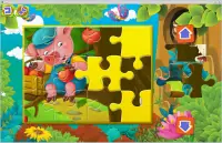 Fairy Tale & Puzzle Three Pigs Screen Shot 3