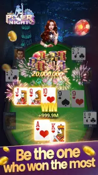 Free Texas Holdem Card Games-World Poker Night Screen Shot 2