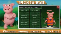 Angry  Pigs In War Strategy offline Games Screen Shot 7