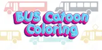 Cartoon bus coloring game Screen Shot 5