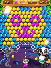 panda jungle bubble shooter Screen Shot 3