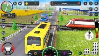 버스 시뮬레이터 게임 2022 - Bus Games Screen Shot 3