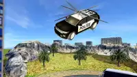 Flying Police Car Prisoner Transport 2017 Screen Shot 7