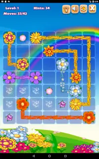 Flowers Connect Puzzle JUEGO Screen Shot 10