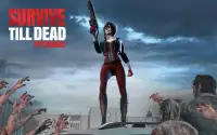 Kadar Ölü Kalarak Hayatta Kal: FPS Zombie Games Screen Shot 1