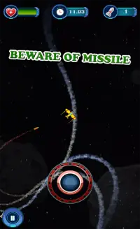 Missiles Escape Game Screen Shot 9