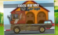 شاحنة غسيل وغسيل السيارات خدمة محطة لعبة أطفال Screen Shot 1