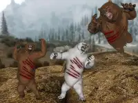 Bear Fighting Battle Screen Shot 1