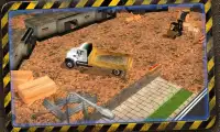 Construction Trucker 3D Sim Screen Shot 3