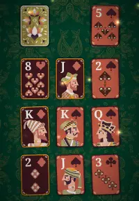 Flick Solitaire - O Jogo de Paciência Deluxe Screen Shot 1