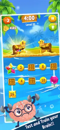 Number Trouble - Fun Puzzles, Riddles & Math Games Screen Shot 2