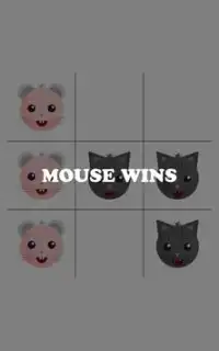 Tic Tac Toe - Mouse vs Cat Screen Shot 6