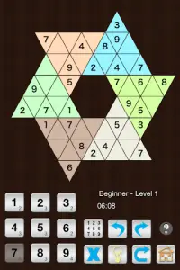 Star Sudoku six large triangle Screen Shot 0