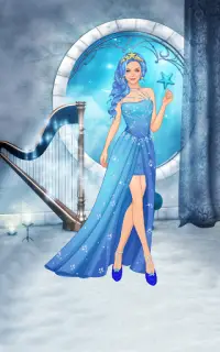 Element Princess dress up game Screen Shot 3