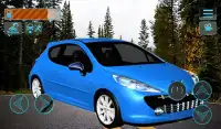 Drift car Race Peugeot Racing Game Screen Shot 3