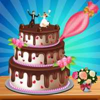 Chocolate Wedding Cake Factory: Fun Cooking Game
