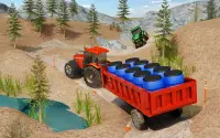 Farming Tractor Cargo Sim- Mountain Jeep Driver Screen Shot 11