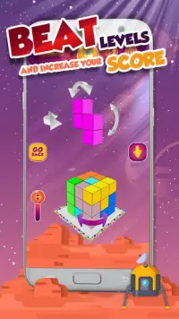 CubeIn le jeux de puzzle. Le cube avec 7 pieces Screen Shot 10