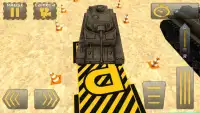 3D Army Tank Parking Screen Shot 2