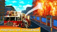 FireFighter Truck  Emergency Rescue Hero Screen Shot 1