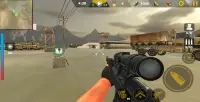 Ataque commando sniper: tiro moderno arma Screen Shot 0