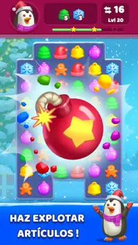 Super Juego de Navidad🎄Juego navideño junta 3 🎅 Screen Shot 1