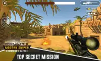 Desert Modern Sniper FPS Commando Battle Screen Shot 0