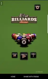 8 Ball Billiards Classic Screen Shot 1