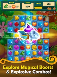 Witchy Wizard Match 3 Games Screen Shot 1