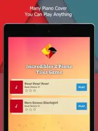 Incredibles 2 Piano Tiles Game Screen Shot 7