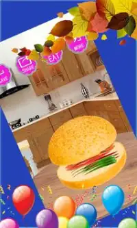 Burger Maker - Kids Cooking Screen Shot 6