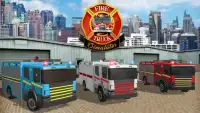 Fire Truck Simulator: Emergency Rescue Code 3D Screen Shot 10