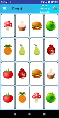 Picture Match - Memory Game Screen Shot 2