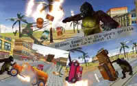 Angry Wild King Kong Rampage: Gorilla City Smasher Screen Shot 11