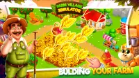 Big Farm Village Simulator Screen Shot 2
