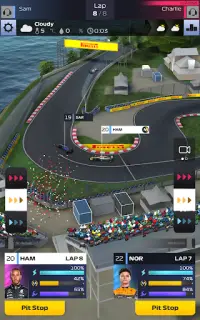 F1 Clash - Car Racing Manager Screen Shot 10