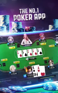 Poker Online: 포커 텍사스 홀뎀 Casino 무료 포커 Games Screen Shot 0