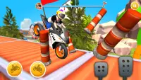 Cartoon Cycle Racing Game 3D Screen Shot 2