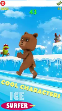 Sky Ice Surfer Adventure: Impossible Track Runner Screen Shot 7