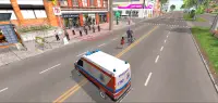 Giochi di ambulanza città 3D Screen Shot 6