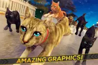 Meow! Cute Kitty Cat 🐈 Puppy Love Pet Simulator Screen Shot 1