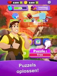Link Pets: match 3 puzzel spel Screen Shot 7