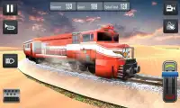 Train Driving Simulator 2019 - Railway Crossing 3D Screen Shot 1