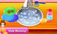 Mommy Baby grown & Care Kids Game Screen Shot 2