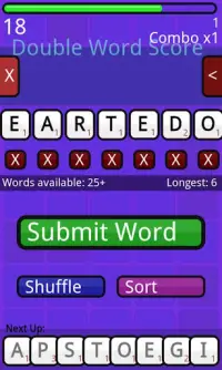 Word Game Screen Shot 1