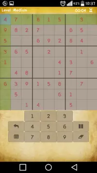 Sudoku Screen Shot 3