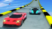 GT Racing Stunts 3D - Aşırı Araba Yarışı Oyunları Screen Shot 2