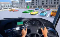Modern Bus Parking Simulator: Free Driving Games Screen Shot 1